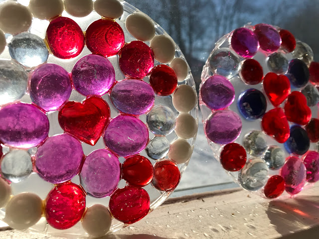 DIY Valentine's Day Suncatchers: Easy Valentine's Day Crafts | The