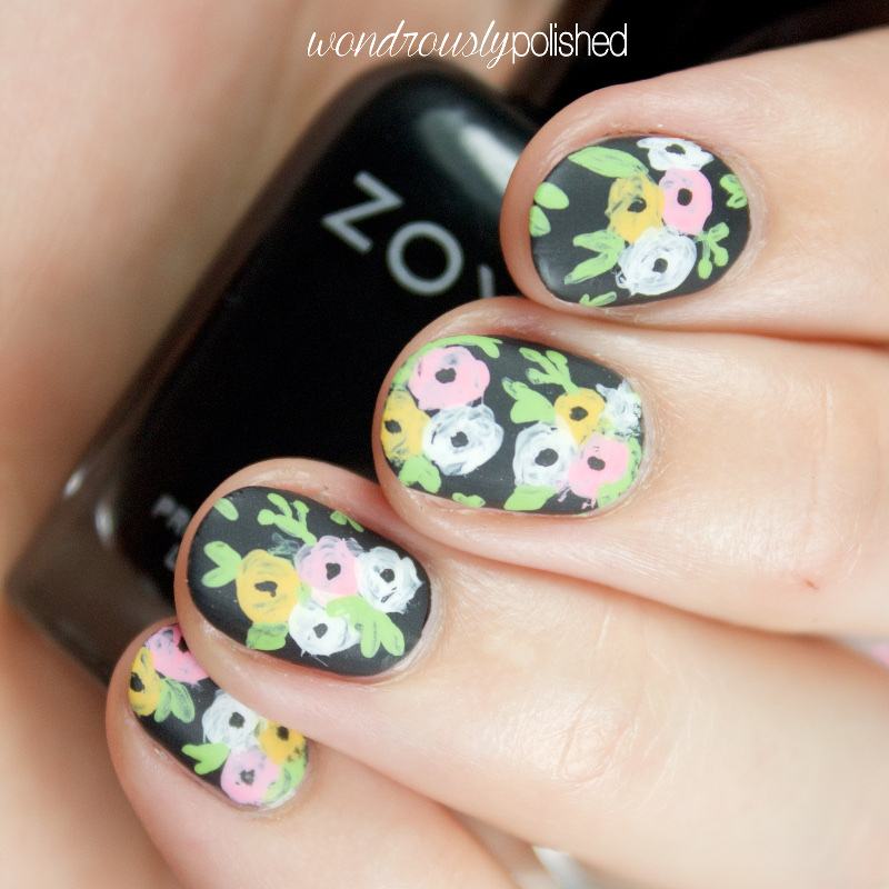 Wondrously Polished Nail Art The Planner Society Washi Series April