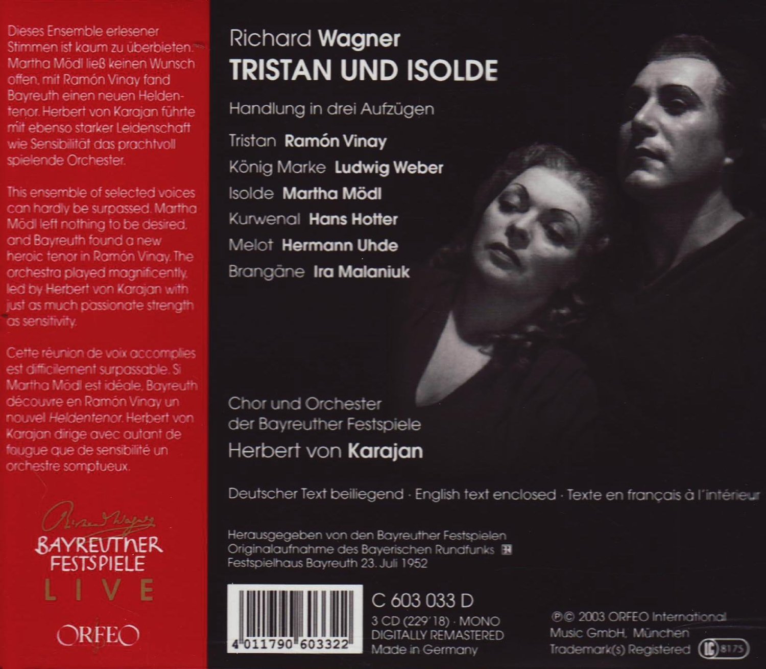Opera y más!!: Wagner - Tristan und Isolde