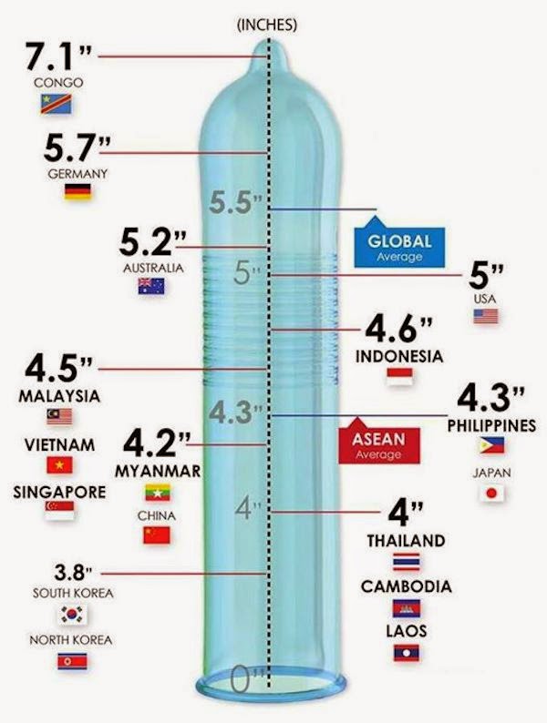 Średnia długość penisa - jaki jest przeciętny rozmiar penisa?
