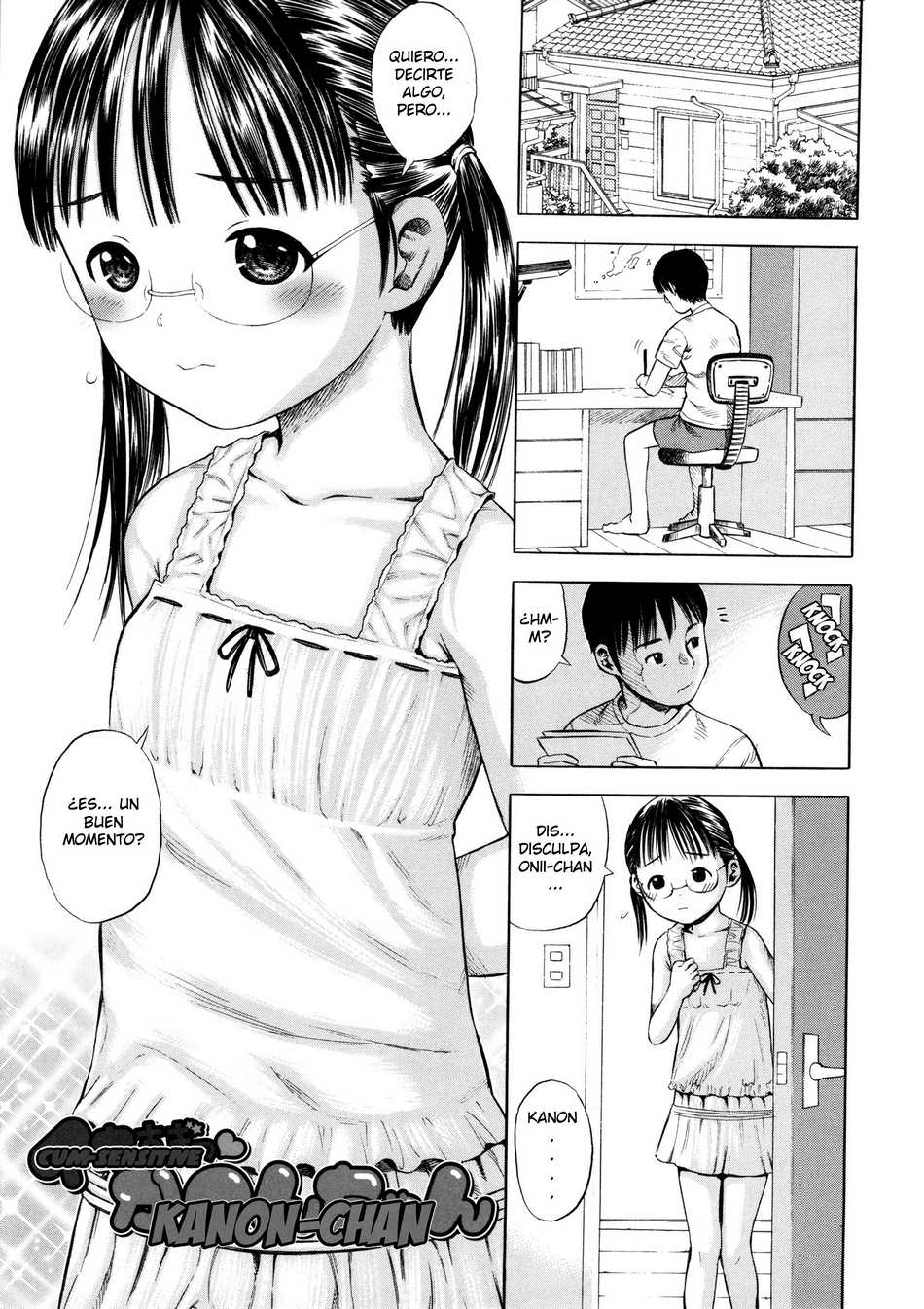 Sensitiva Kanon-chan - Page #1