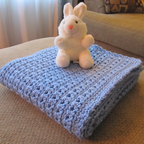 one skein baby blanket