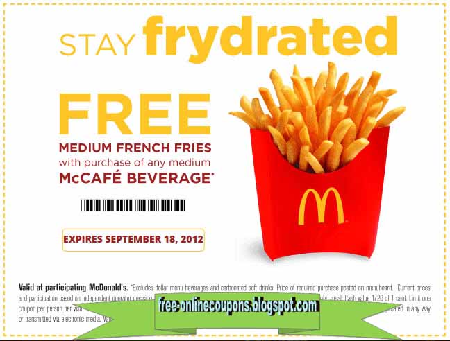 Printable Coupons 2021: Mcdonalds Coupons