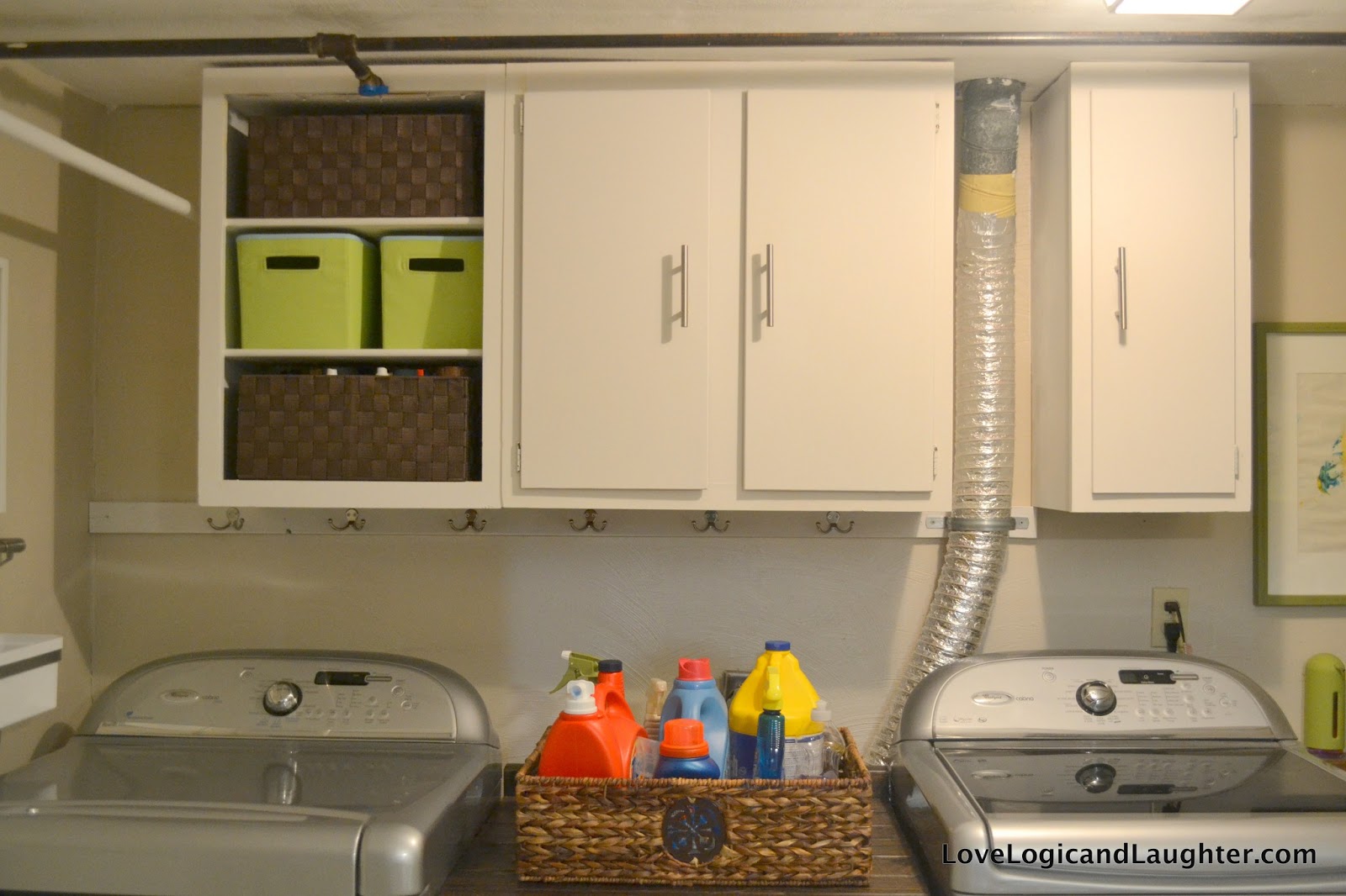 Updated post: Installing new/old cabinets in the laundry room » Logic ...