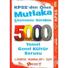 Dahi Adam KPSS Lisans Mutlaka Çözmeniz Gereken 5000 Temel Genel Kültür Sorusu (2016) Dahi Adam KPSS Lisans Mutlaka Çözmeniz Gereken 5000 Temel Genel Kültür Sorusu (2016)