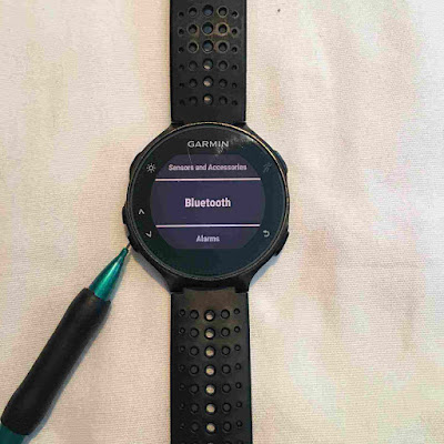 garmin forerunner 235 lap button