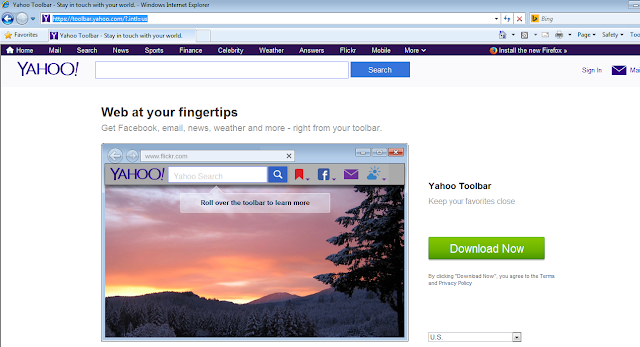 yahoo toolbar