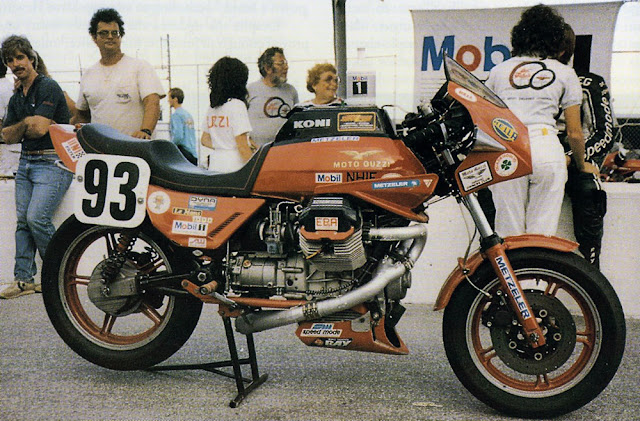 Dr John Wittner Moto Guzzi Le Mans Racer