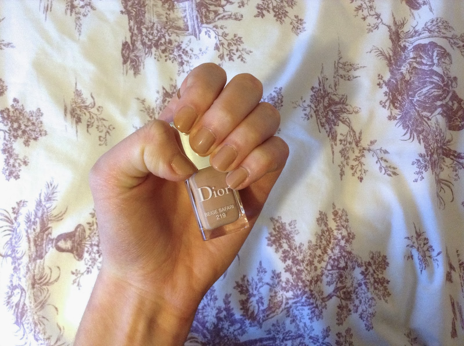 dior safari beige nail polish