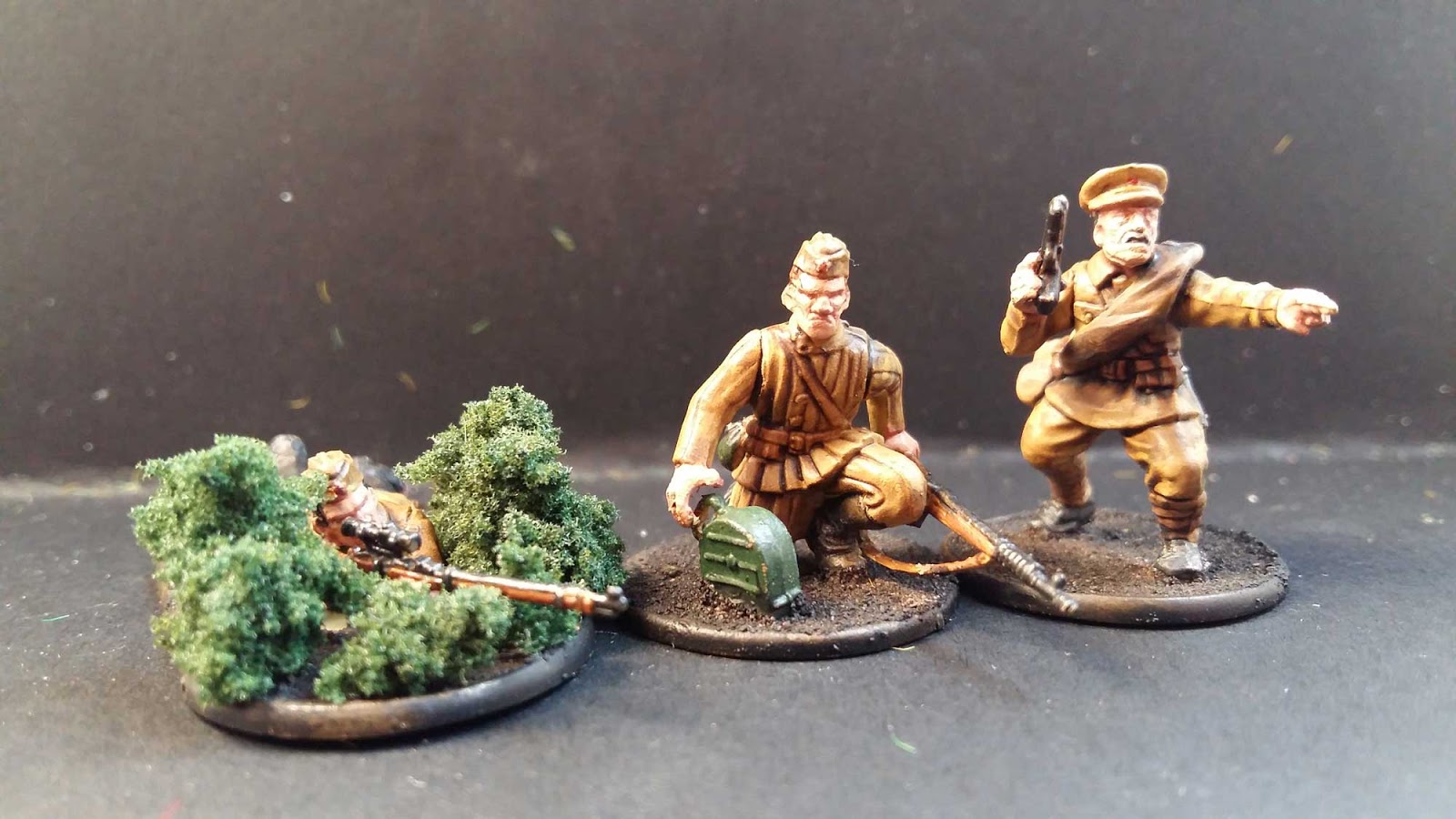 Turno's Wargaming blog Painting Bolt Action Soviet Infantry