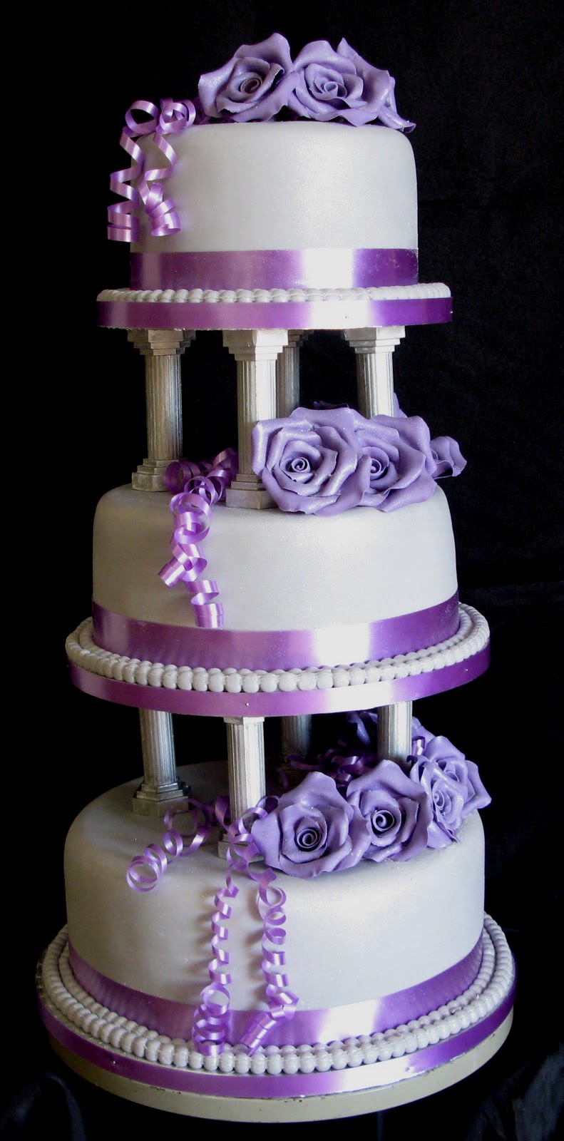 Sugarcraft By Soni Three Tier Wedding Cake Roses