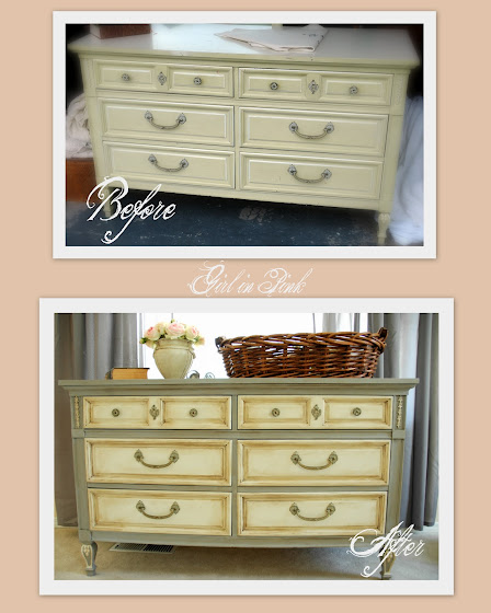 Pretty in Pink Parisian Makeover (with Fabric & Chalk Paint) - Artsy  Chicks Rule®