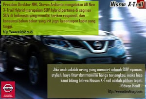 NISSAN X-TRAIL, MOBIL SUV PALING TANGGUH DAN NYAMAN