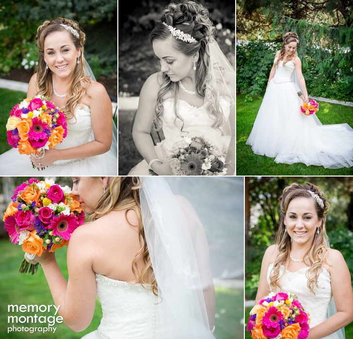 Memory Montage Photography Cascade Garden Wedding || Kristi + Riley Kull