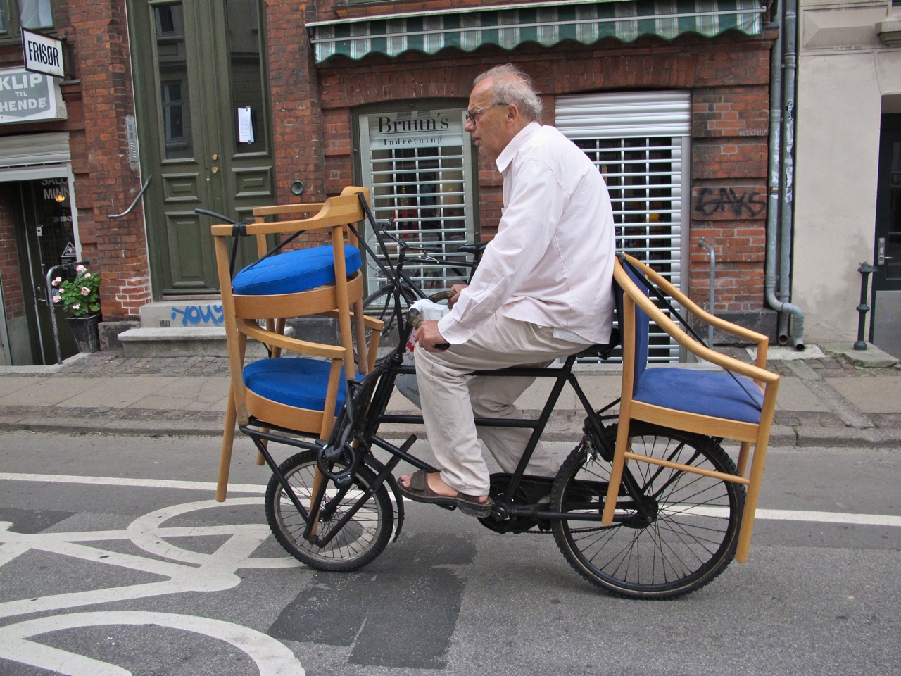cycle while sitting in chair