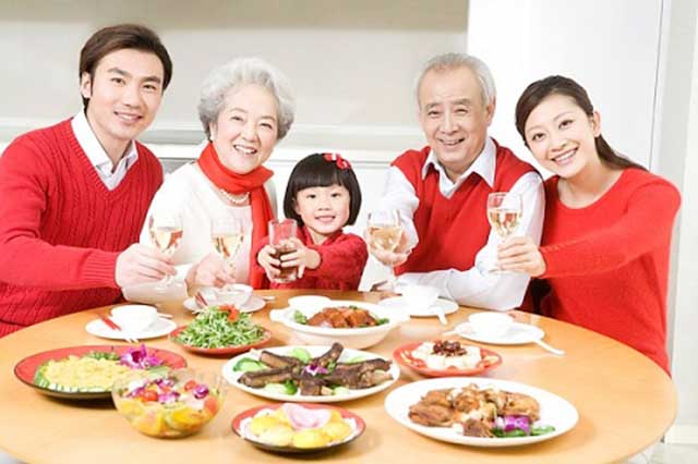 thắt chặt tình cảm gia đình