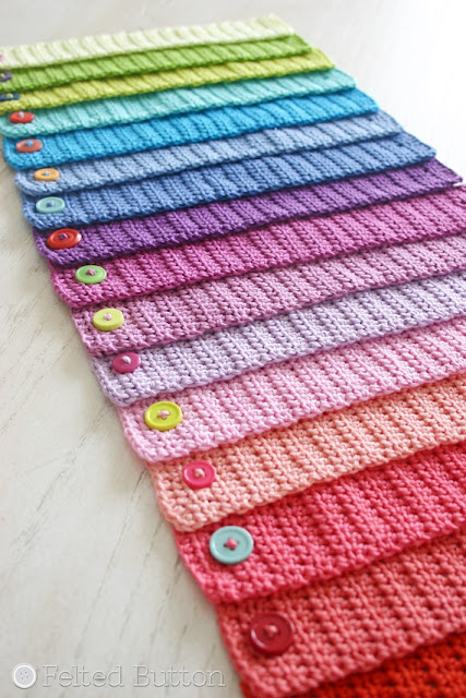 Scheepjes Catona Chain (free crochet pattern) by Susan Carlson of Felted Button