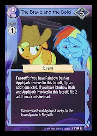 My Little Pony The Brave and the Bold Canterlot Nights CCG Card
