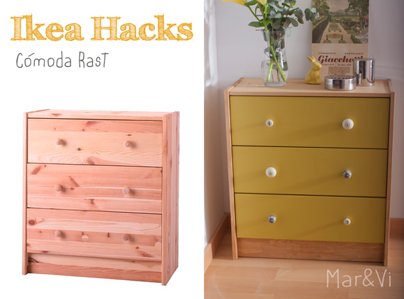 Ikea hacks: Cómoda Rast