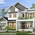 Mixed roof 2540 square feet 4 bedroom home