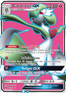Gardevoir GX Burning Shadows Pokemon Card