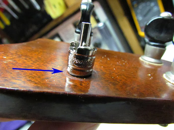 Installing Waverly Tuners on Martin Ukulele Crawls Backward (When Alarmed)