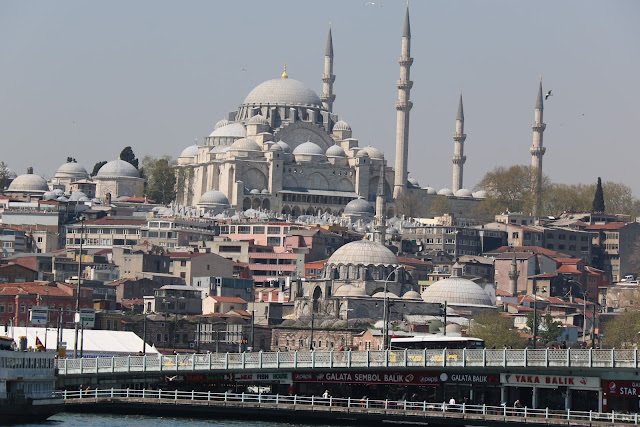 At last, we reached to Galata Bridge after ending our 90 minutes Bosphorus Tour with Sehir Hatlari Cruise in Istanbul, Turkey At last, we reached to Galata Bridge after ending our 90 minutes Bosphorus Tour with Sehir Hatlari Cruise in Istanbul, Turkey
