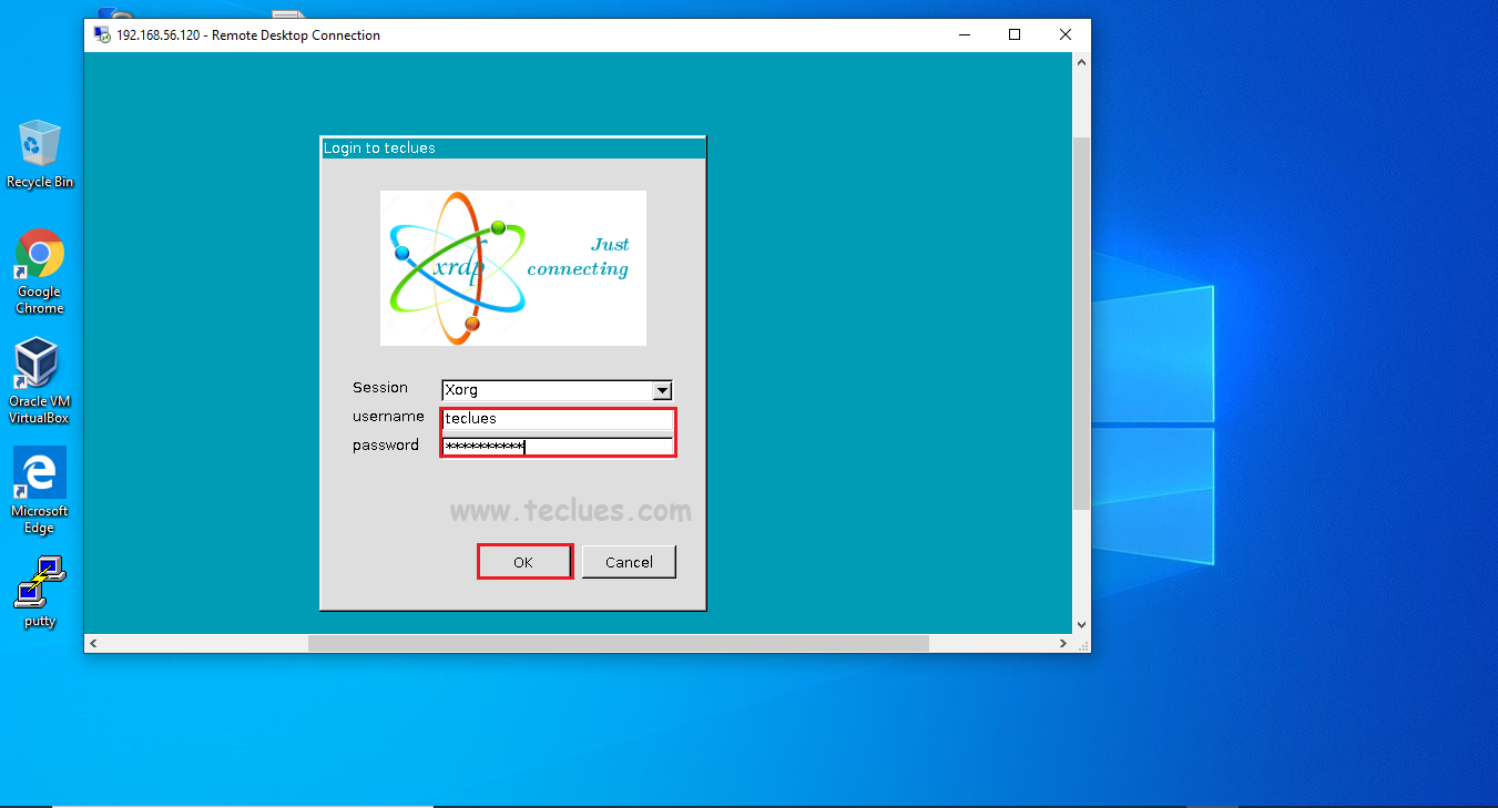 How to take a Remote Desktop Session of Ubuntu 20.04/18.04 from Windows