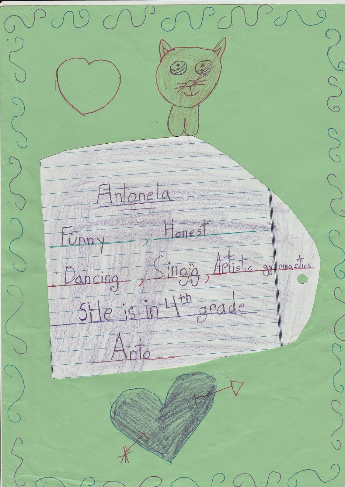 4th grade English class : Friendship: Cinquain poems written by kids