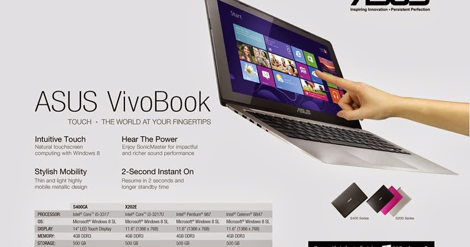 Daftar Harga Laptop Asus Vivobook Terbaru 2013 - Info