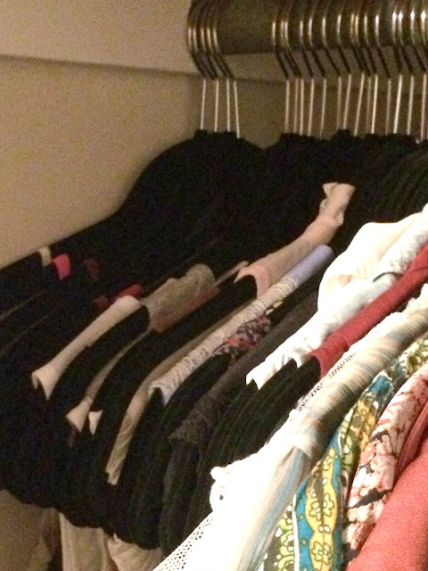 I organized my small closet once and for all...and I did it for under $50!