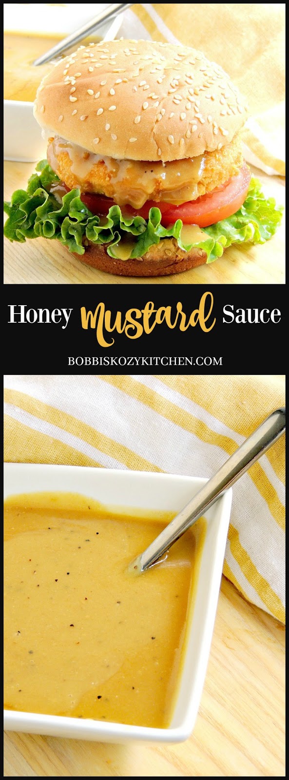 Honey Mustard Sauce Bobbi's Kozy Kitchen