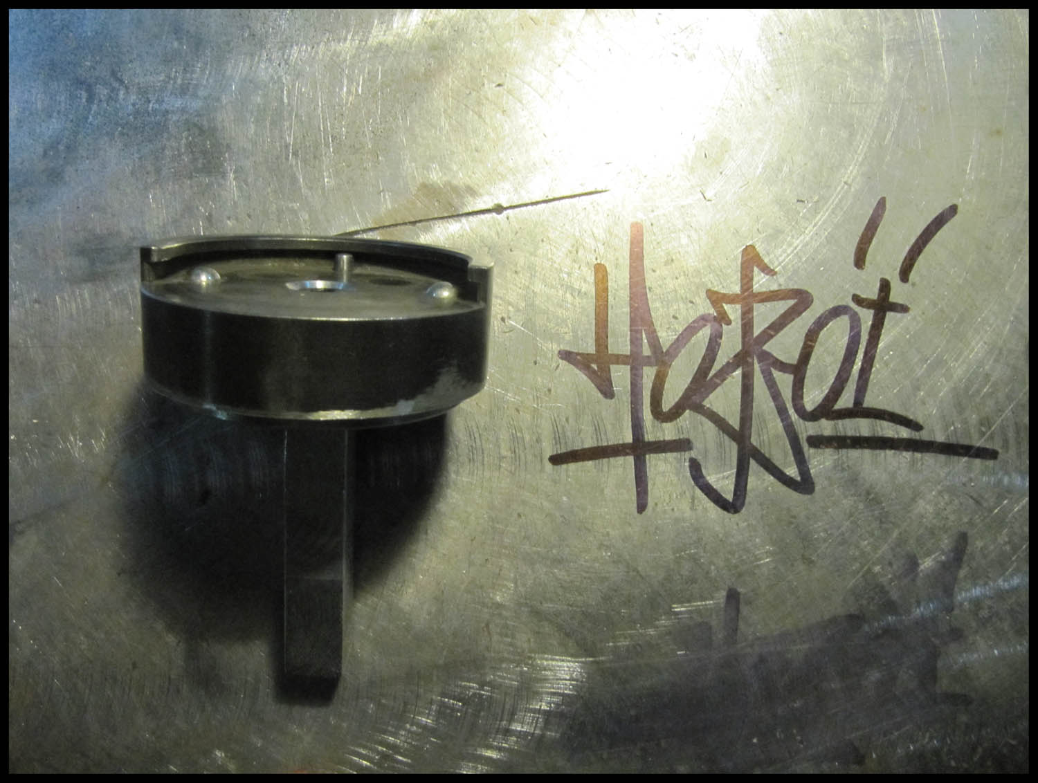 Hozoi Graffiti ,Metal shaping,Design: Pullmax Eckold mixed to Pullckold