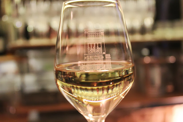 Glass of Sancerre at Verjus Bar a Vins, Paris