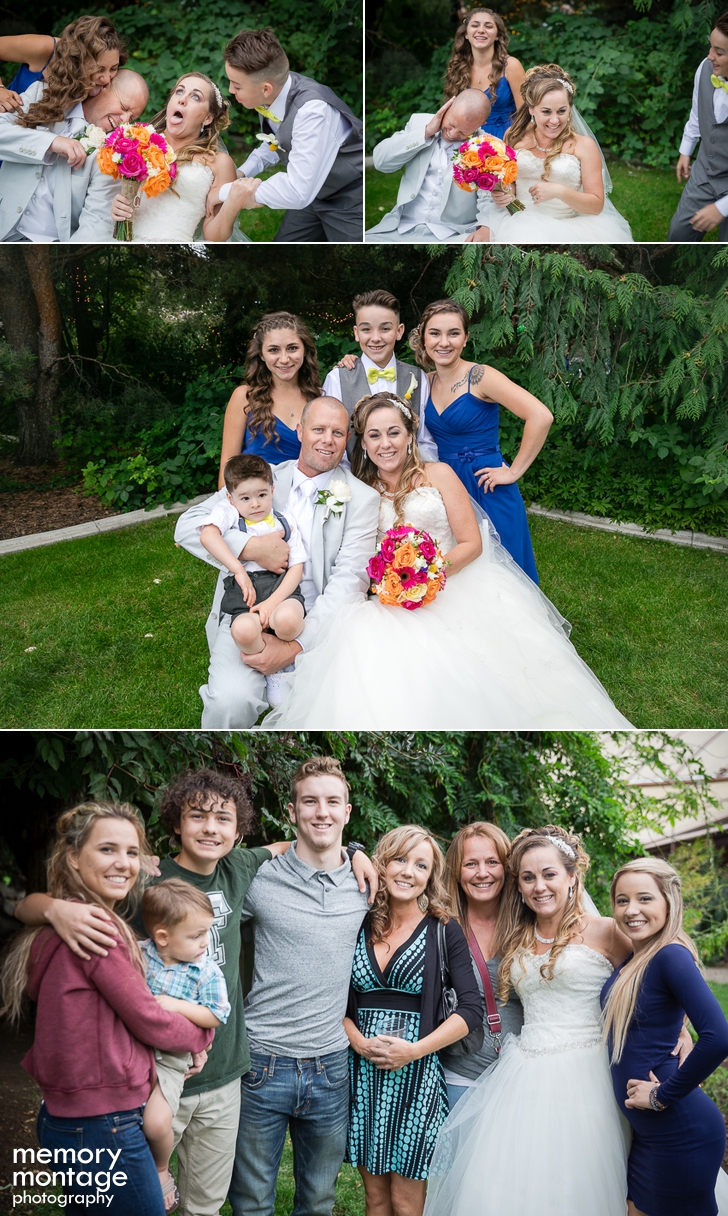 Memory Montage Photography Cascade Garden Wedding || Kristi + Riley Kull