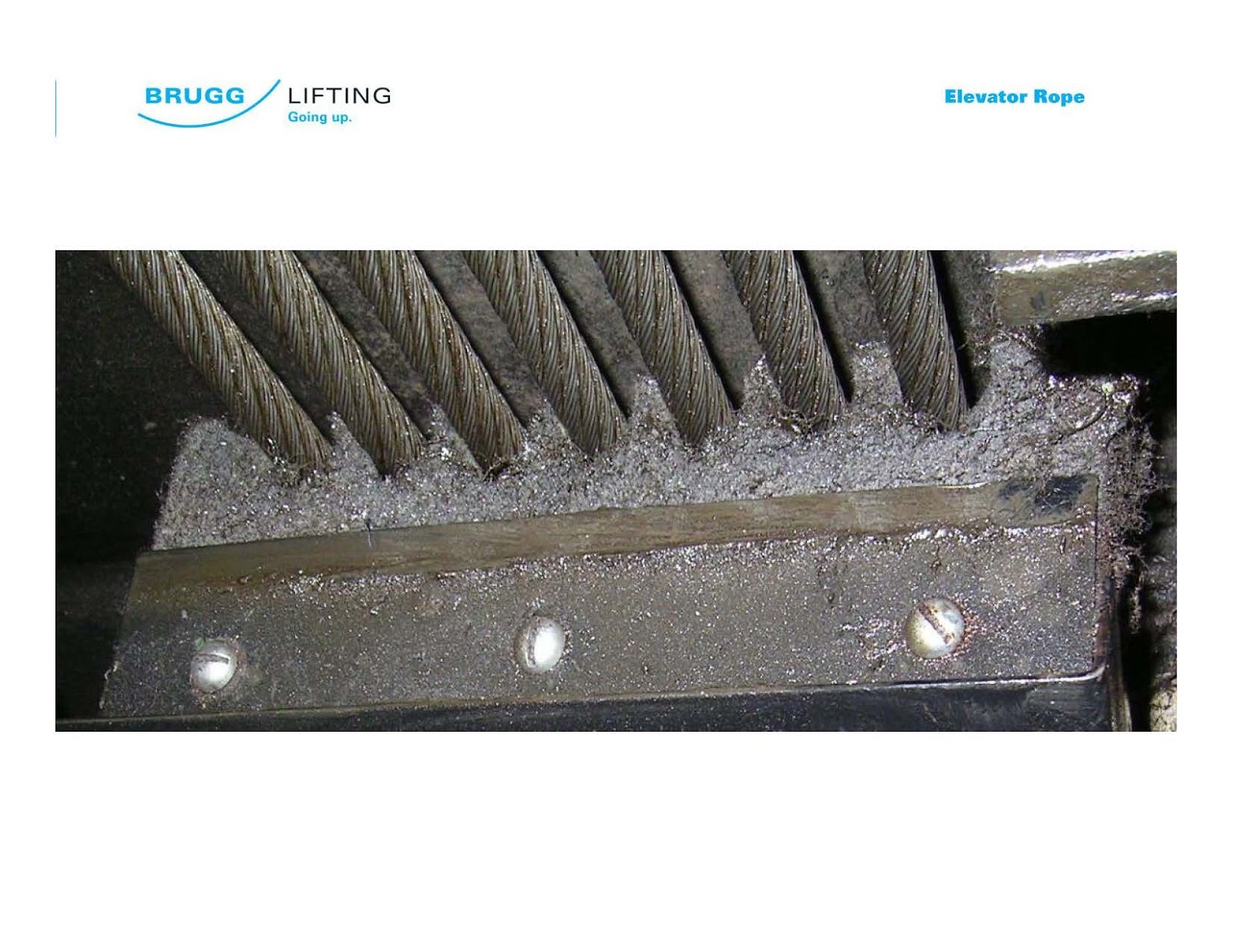 Elevator cable lubrication and maintenance