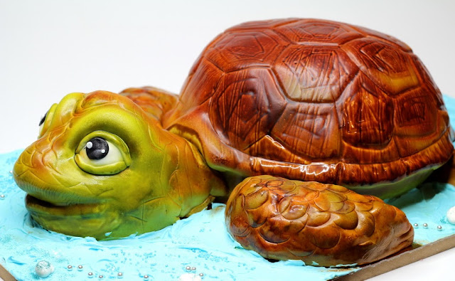 3D Turtle Birthday Cake in London