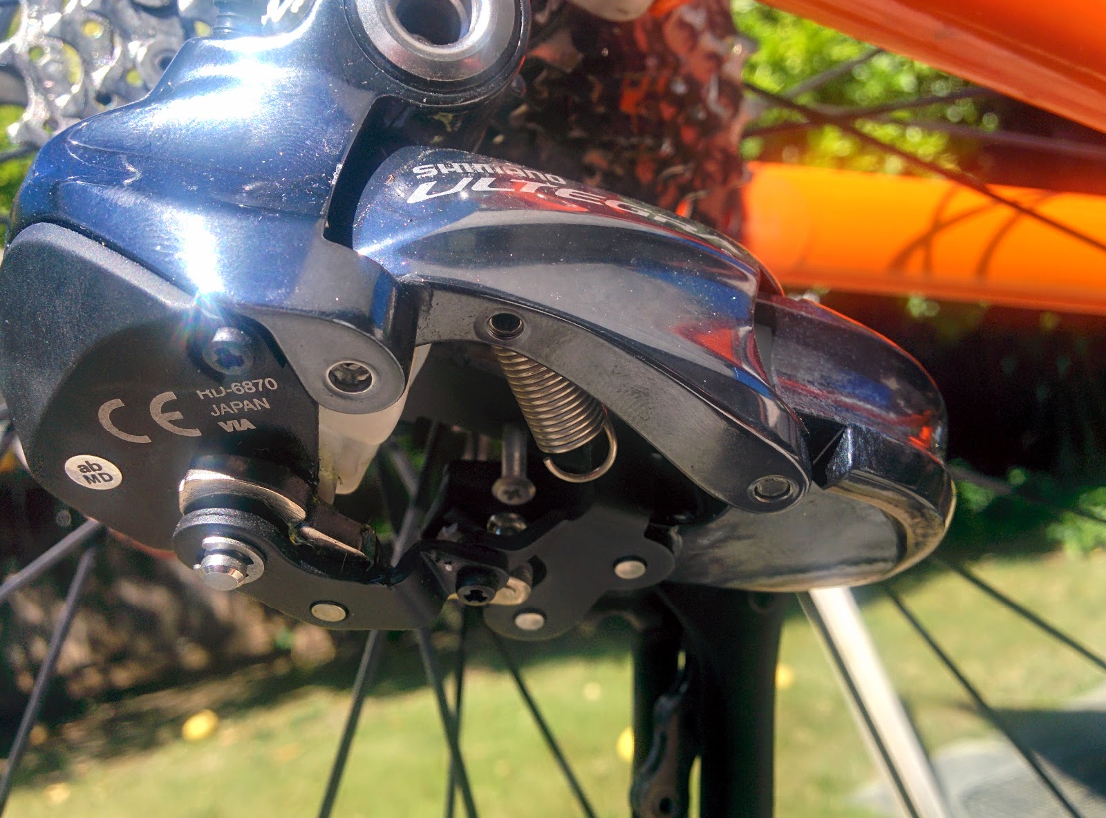 TandemThings How to connect the spring inside an Ultegra Di2 9070 rear