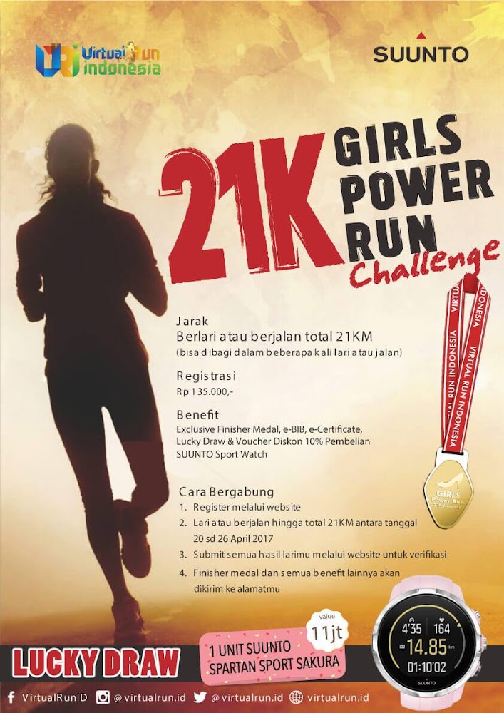 21K Girls Power Run Challenge • 2017 21K Girls Power Run Challenge • 2017