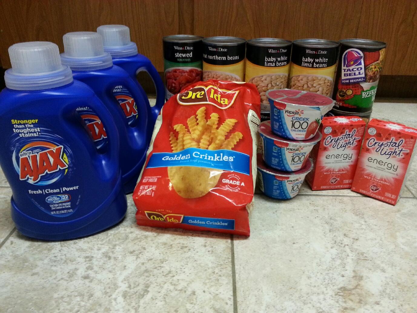 Extreme Couponing Mommy My Sister's Winn Dixie Shopping Trip TODAY