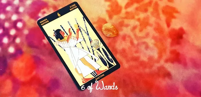6 Wands - Nefertaris Tarot