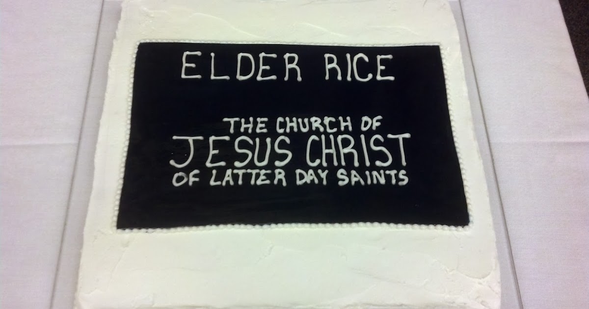 cakes mormon missionary name tag cake