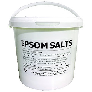 Epsom salt in 5-kg bucket