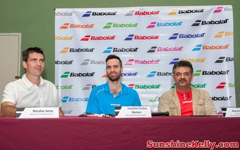 Joachim Fischer Nielsen, Babolat Badminton Demo Day, Malaysia, badminton, babolat