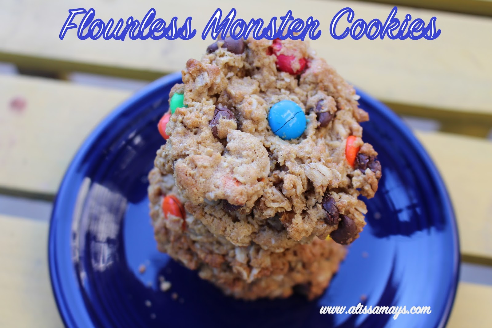 Alissamay's Flourless Monster Cookies