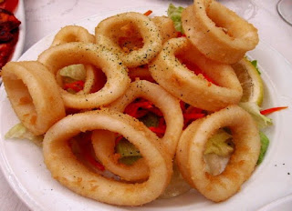 Fried calamari 