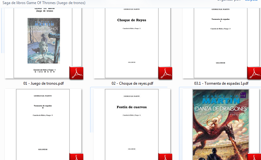 saga juego de tronos descargar