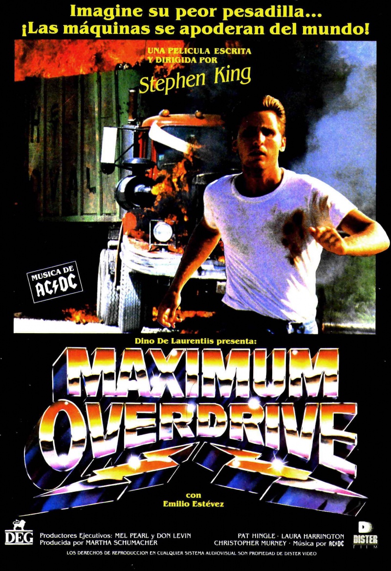 Film Thoughts NO ENCORES Maximum Overdrive (1986)