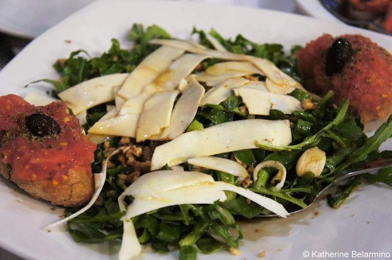 Chrisostomos Salad Places to Eat in Chania Crete