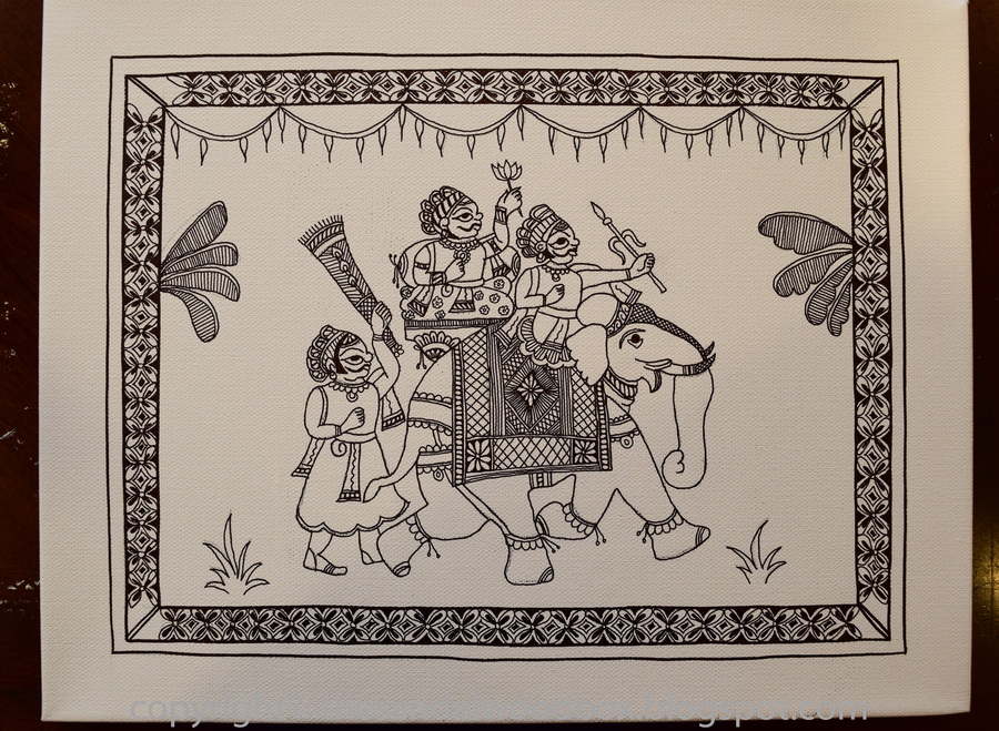 The Sandalwood Box Phad Paintings